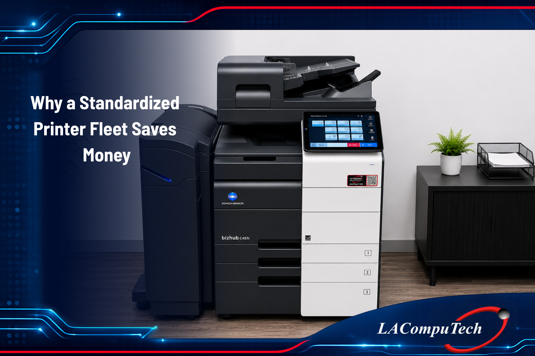 Standardized printer fleet helping businesses reduce printing costs